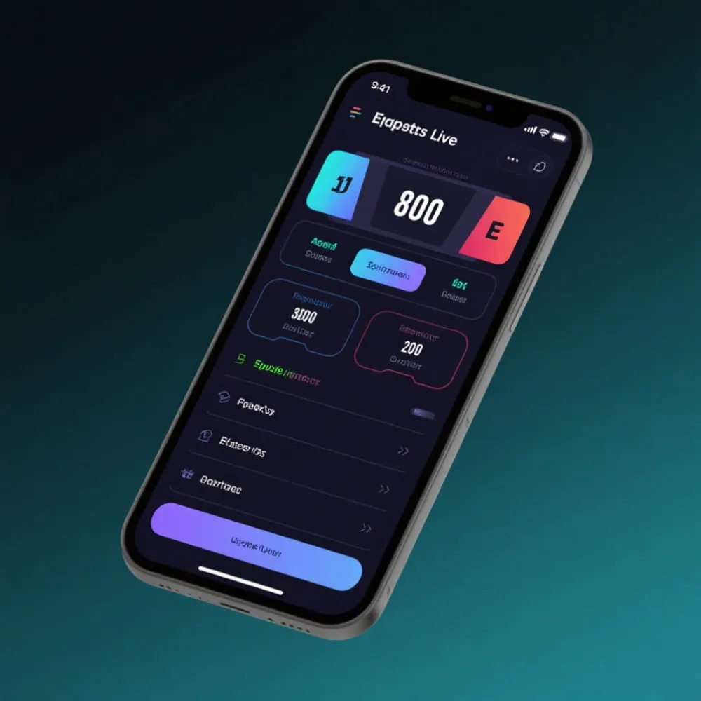 移动端界面示意图